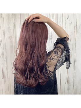 アンダーバーホワイト 南海難波店(_WHITE) 【＿white+】ピンク