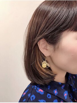 ミル(MILE.) 大人かわいいインナーカラー/イヤリングカラー◆ベージュカラー