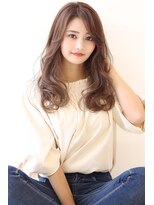 オーロ 宝塚店(ORO) 【20代30代韓国ヘアマロンベージュニュアンスカラー透けバング】