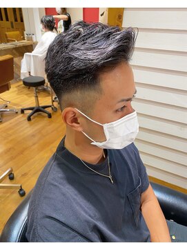 アヴァンス 天王寺店(AVANCE.) MEN'S HAIR フェード×ハイライト