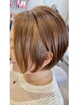 ヘアーエポック(hair epoque) 大人可愛い20代30代40代小顔ショート髪質改善ストレート丸みボブ
