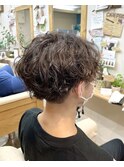 【メンズパーマ】ゆるふわツイストスパイラル