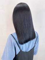 アイティー バイ アルバム 浦和店(IT by ALBUM) ブルーアッシュ_外ハネボブセクションカラー_ba380721