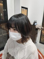 ナップヘアー NAP hair 外ハネミディアム