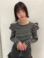 ガリカ 蔵前(Gallica)&nbsp;【竹之内蔵人】艶感外ハネボブ/小顔ライン/ぱっつんボブ<蔵前>