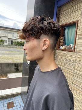 ラッコのおひるね スペインパーマ