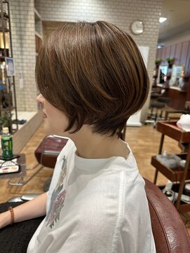 ジュール ドゥJour doux ショート　ショートボブ　くびれショートデザイン　大人ショート