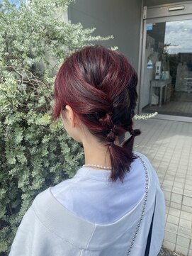 イースタイル 志都呂店(e-style com’s hair) カシスハイライト#恒吉