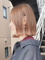シオ ヘアー デザイン(Sio. hair design)&nbsp;顔まわり以外は結べるボブ