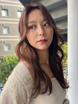 ディーバ 藤沢(D.I.E.V.A) 20代30代40代韓国エギョモリヘアバイオレットシナモンベージュ