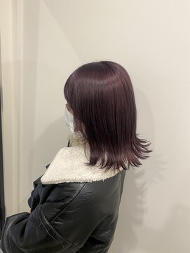 ユニコ(unico) カシスピンク/ブリーチカラー