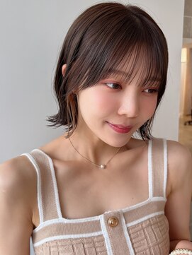 サンド 名古屋(sand) 韓国風/インナーカラー/縮毛矯正髪質改善/顔まわり/レイヤー