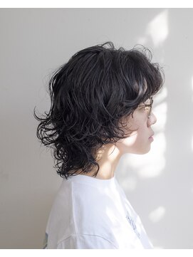 ルプラ ガーデン(le-pla garden) ウルフヘア#ケアパーマ#ウルフカット#簡単スタイリング#ウルフ