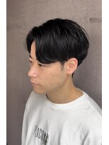 クオンヒール(QUON HEAL)&nbsp;センターパート×ニュアンスパーマ