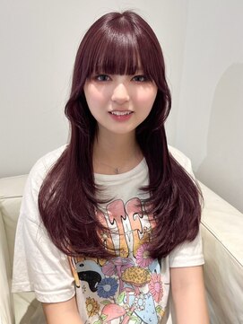 ベレーザ 渋谷(BELEZA) 8826髪質改善トリートメントブリーチなしカラー韓国ワンホンヘア