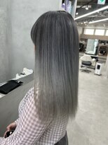 ヘアサロン ドット トウキョウ カラー 町田店(hair salon dot. tokyo color) デザインカラー/レイヤーカット/ウェットヘア/オリーブベージュ
