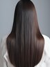 美矯正カット＋リタッチ＋髪質改善ハイドログロスプレミアム＋脳呼吸spa40分