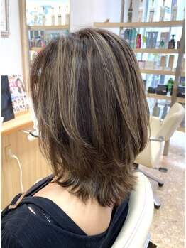 ラミューゼ(HAIR&MAKE  lamuse)の写真/la★museの似合わせカラーをいち早く体験してみて♪トレンドを取り入れた、あなただけのカラーを実現。