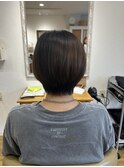 すっきり丸みショート
