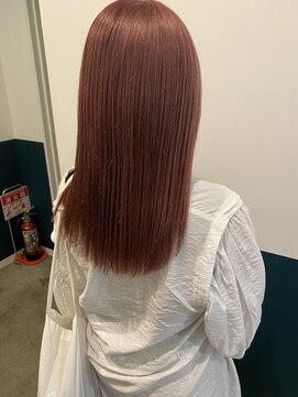 テーラヘアー 公津の杜店(TELA HAIR) ピンクオレンジベージュ【TELA HAIR 公津の杜店】