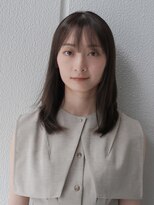 ピークアブー 原宿ハラカド(PEEK-A-BOO) くせ毛多毛髪質広がりミディアムボブ鎖骨内巻き自然