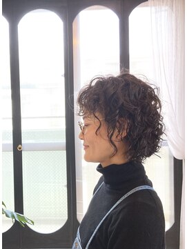 サロウィン 那覇店(SALOWIN) ボブパーマヘアー