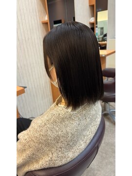 ヘアー ラヴワン 邑楽(hair love One) 黒染めではなく暗染め