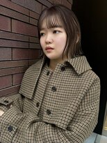 メイカ(MEIKA)&nbsp;【 ハイライト × アッシュブラウン × ボブ 】浅野美紀