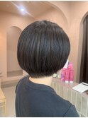 丸みショートボブ