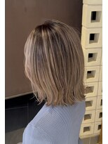 シエル 立川店(CIEL)&nbsp;ICEL★木村後作ミルクティーベージュバレイヤージュ