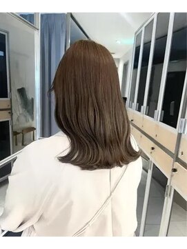ヘアサロンガリカアオヤマ(hair salon Gallica aoyama) 柔らかいマロンベージュ/大人ガーリー
