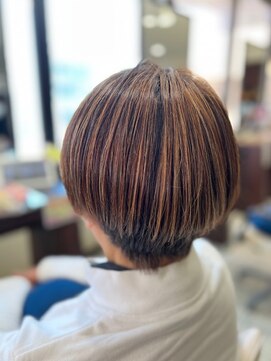 ヘアープレイス クリアライン 澄川店(hair place CLEAR LINE) 抜きっぱなしハイライトで女子力アップ!!