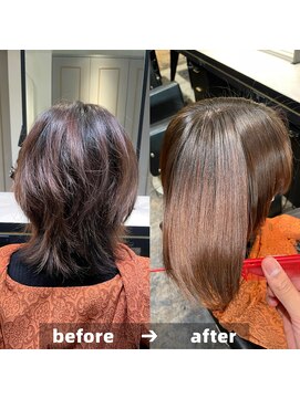 エノア 銀座(ENORE) 髪質改善/縮毛矯正/美髪/艶髪/弱酸性縮毛矯正/美髪ストレート