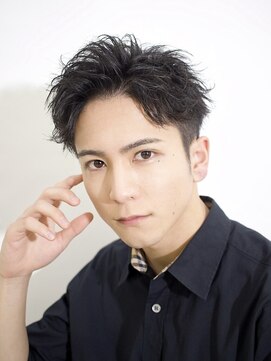 エデアンルクラ 下通(EDEAN Leclat) 熊本メンズカット 爽やかアップバング メンズ眉毛