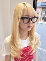 ビューバイネオリーブ 用賀店(Beau'r by neolive)&nbsp;黒髪クラゲヘアーオリーブグレー小顔ココアベージュ[用賀]