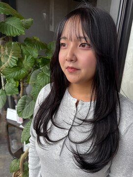 スカイ(SKY) 透明感カラー/髪質改善/縮毛矯正/韓国風レイヤーカット