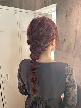 サンエンヘアー(lll_en hair) ヘアアレンジ