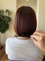 グランウェイ(GRUNWAY)&nbsp;ミニボブ×レッドブラウン