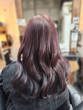 深みのあるバーガンディーカラー♪