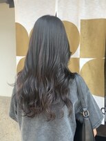 モーダアッカ(moda acca) アッシュグレージュ×巻き髪ロング/つやカラー20代30代40代