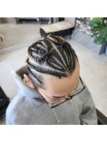 エステラ(ESTELA)&nbsp;メンズ　デザインコーンロウ