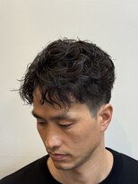 マキシム ナカイ(MAXIM NAKAI)&nbsp;ツーブロックかきあげショートパーマ