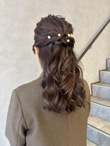 ヴィサージュメゾン(VISAGE maison)&nbsp;フォーマルにも◎ハーフアップ♪