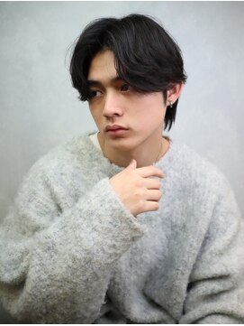 men's salon es. 新宿 メンズカット/メンズパーマ/メンズヘア【メンズサロン エス】 ニュアンスパーマ/波巻きツイストスパイラル[新宿/メンズ/men's]