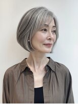ヘアーサロン アヌヘア(hair salon Anuhea)&nbsp;白髪ぼかしを自然で上品に