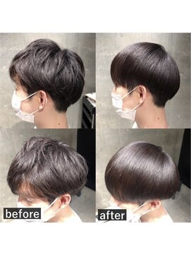 メンズサロン エノア 銀座店(ENORE) メンズ縮毛矯正/曲がる縮毛矯正/メンズ髪質改善/メンズカット