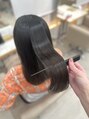 エレノア 渋谷公園通り店(Eleanor)&nbsp;ケア剤配合の透明感カラーと縮毛矯正♪美髪にないたい方は是非☆