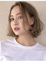 シュプール(SPUR)&nbsp;簡単！透明感のある大人かわいい無造作ボブ