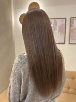 LUVISM 栄店/名古屋/ダブルカラー/ブリーチ/顔周りレイヤー/学割【5月1日OPEN(予定)】 ボブ/ミディアム/レイヤー/顔周りレイヤー/艶カラー/栄