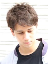 テン 心斎橋(tenn.) ツーブロックマッシュショートレイヤースパイキーショートヘア